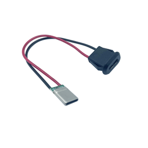 Geçmeli Panel montajlı USB C Jack USB C fişi kablo USB C dişi erkek - Product Image 5