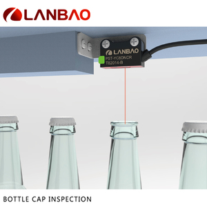 Lanbao pequeño objeto de detección de mini cuadrado PST sensor fotoeléctrico interruptor