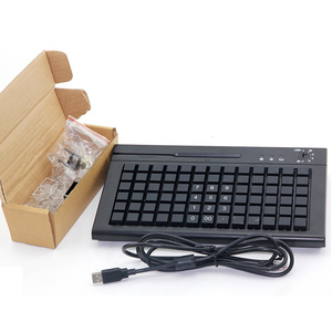Venta al por menor Flexible Usb Pos caja registradora Teclado programable con lector de tarjeta inteligente - Product Image 5
