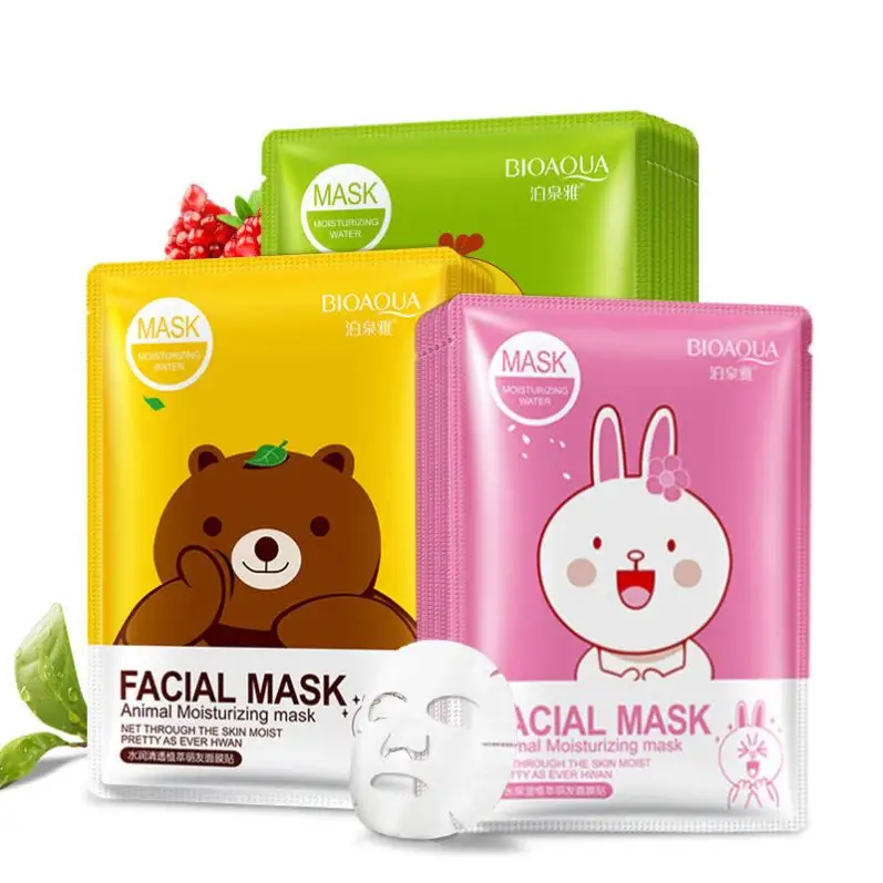 Maschera viso idratante per animali BIOAQUA OEM/ODM per la cura del viso