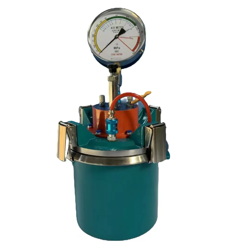 Medidor de contenido de aire con indicador 7L/probador de medidor de volumen de aire/instrumento de medición de contenido de aire de hormigón
