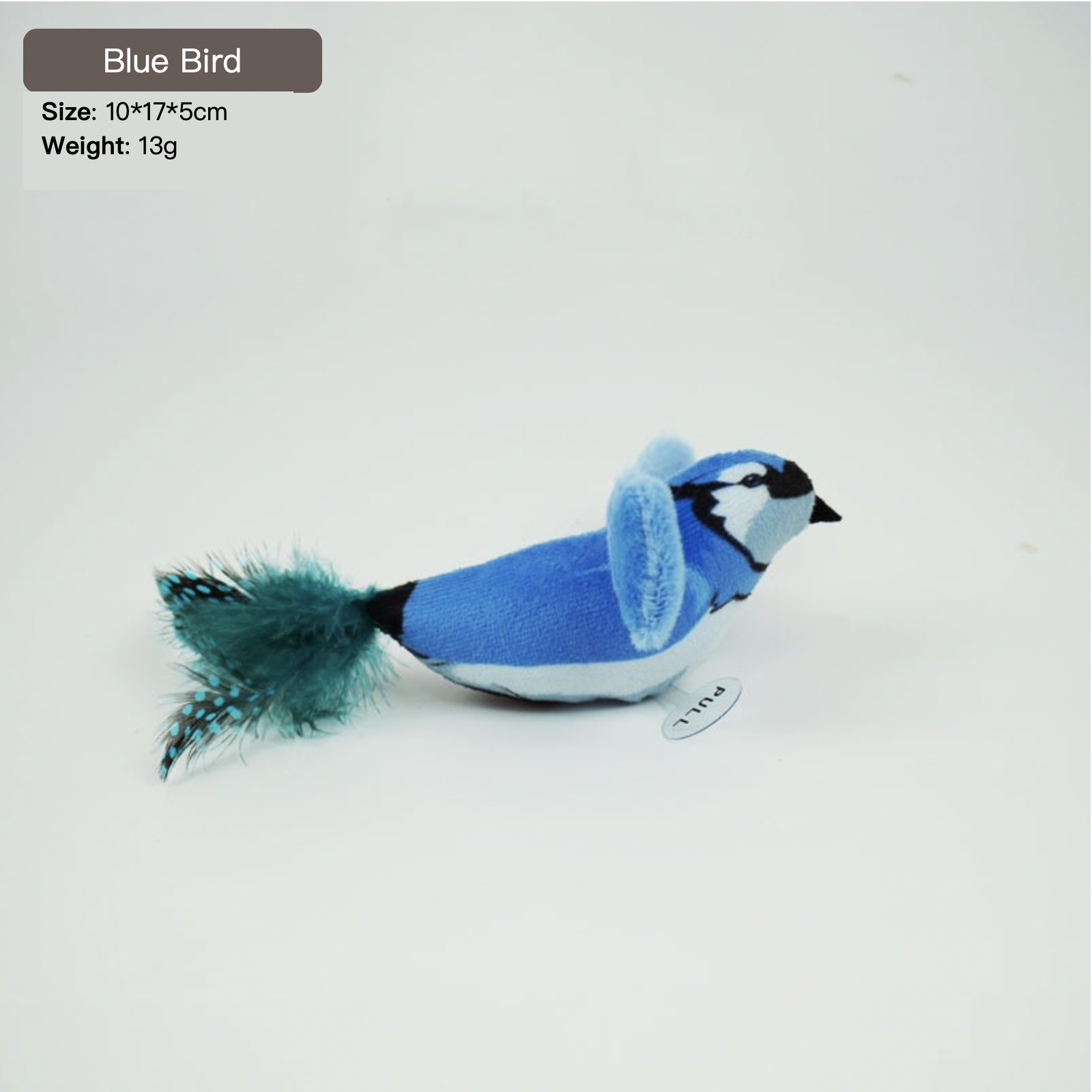 Blue Squeaky Bird