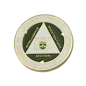Custom Dual-Tone Enamel Shield &amp; Cross Design Cast Zinc Medallion <strong>Historical</strong> Milestones <strong>Coin</strong> in Bulk Orders Metal Material - Product Image 4