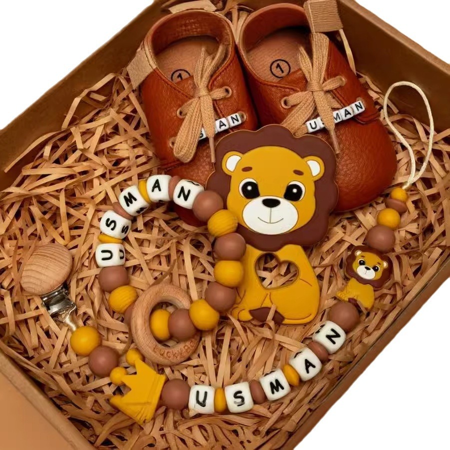 Lion jaune pas de chaussures