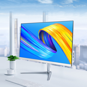 OEM/produção personalizada tela curvada tudo em um computador 23.8 27 32 polegadas jogo independente placa gráfica desktop tudo-em-um PC