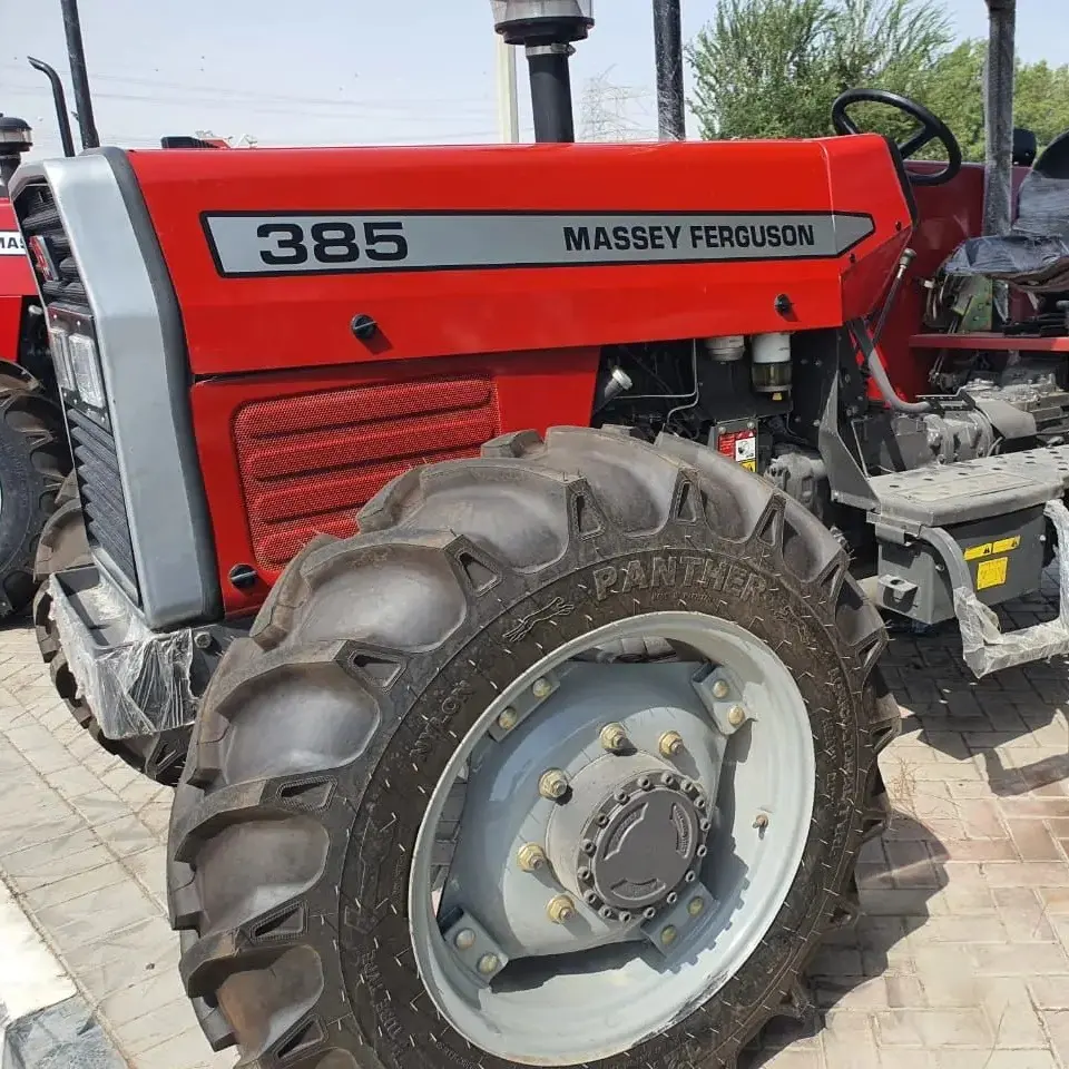 Maquinaria agrícola de tractor Massey Ferguson 455, MF 385 MF 385 MF 390 4X4 usada y reacondicionada y obtén accesorios gratis