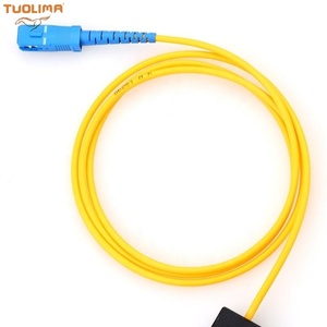 1x2 PLCスプリッターカセットタイプFTTX ODNソリューション2ポート1x2ミニPlcスプリッターシングルモードPLCスプリッター - Product Image 2