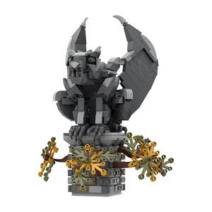 Fungole ชุดของเล่นตัวต่อสุดสร้างสรรค์ของเล่นตัวต่อโมเดลสัตว์ประหลาด V gargoyle สิ่งมีชีวิตในตำนาน - Product Image 4
