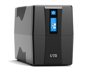 2000VA управляемый ЦП Pwm Оффлайн Tower UPS светодиодный ЖК-дисплей однофазный 110 В 220 В для системы безопасности свинцово-кислотный аккумулятор - Product Image 2
