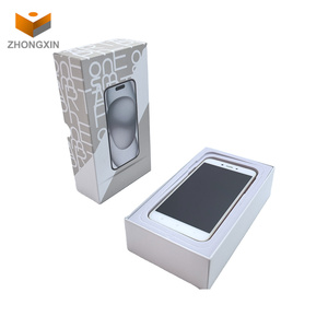 Customizable US/EU Version Recyclable Cardboard Empty Universal Mobile Phone <strong>Box</strong> With Cell Phone Accessoires Insert Room - Product Image 4