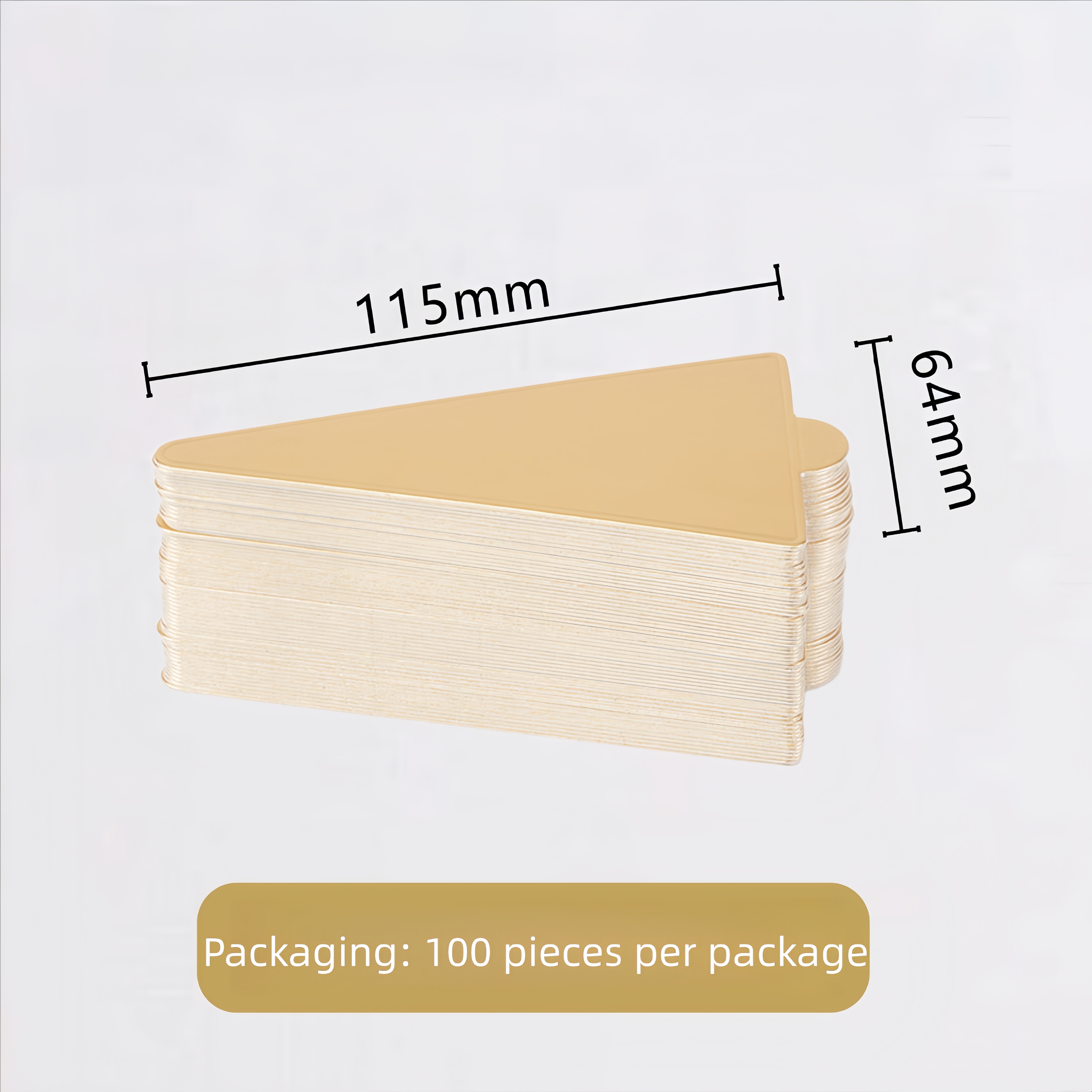 Small triangle: 115*64 cm