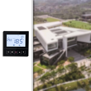 Smart Lcd Touch Digital RS485 Modbus HVAC Fan Coil Programable Inalámbrico Habitación Termostato Control de temperatura para aire acondicionado - Product Image 6