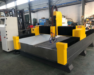 High Efficient 2 Heads 3 <strong>Axis</strong> Granite Marble <strong>CNC</strong> <strong>Router</strong> Machine for Stone Carving Engraving Provide Customization <strong>with</strong> <strong>Rotations</strong> - Product Image 5