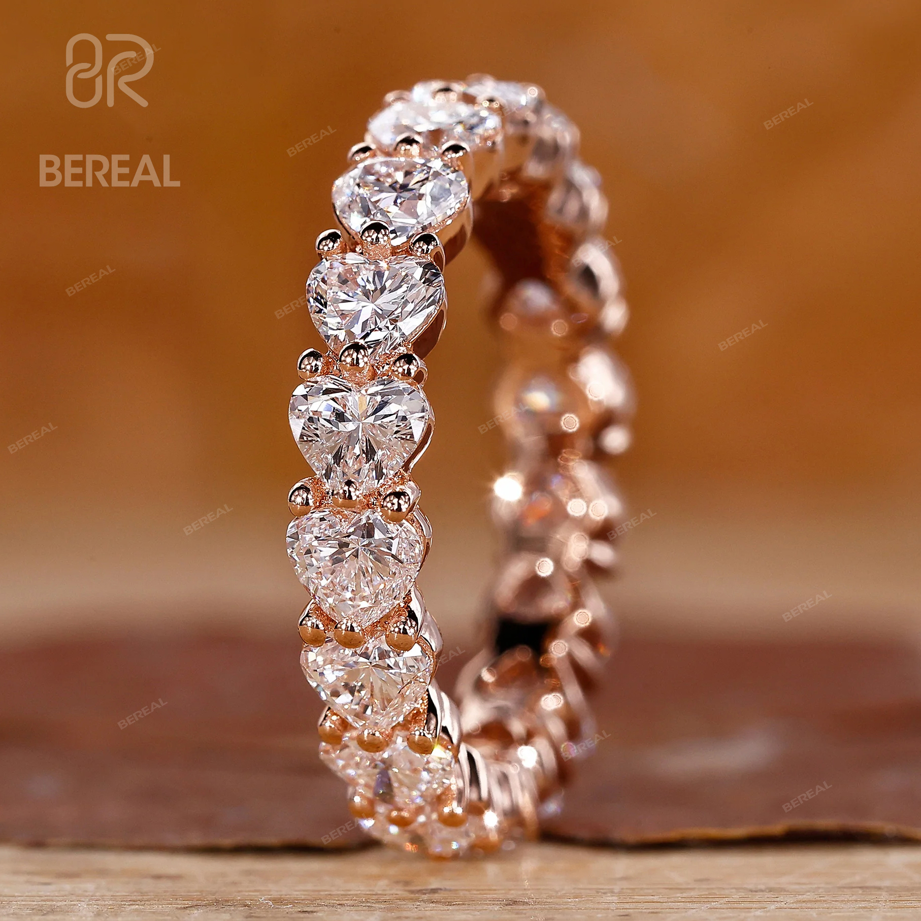 bague solitaire coeur