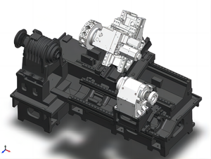 中国製デュアルスピンドル旋盤中国製広州水平CNC旋盤メーカー - Product Image 2