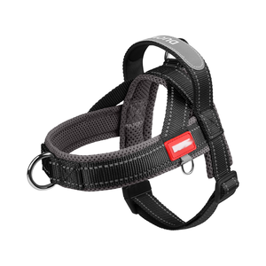 สายรัดหน้าอกแบบสะท้อนแสงสายรัดโดยไม่รัดคอสายจูงสุนัข - Product Image 1