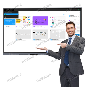 Interaktives Board 65 75 86 Zoll 20 Punkte 4K LCD-Bildschirm Smart Board für Schulklassen unterricht interaktive Flach bildschirme mit Ops - Product Image 1