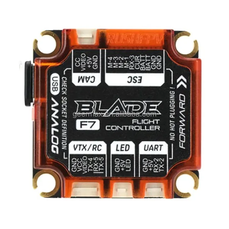 Cho rushfpv f722 Blade V2 FPV Traverse điều khiển chuyến bay mô phỏng phiên bản Drone cho Rush Blade f722 V2 Analog chuyến bay điều khiển