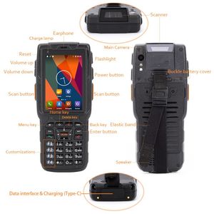 <strong>Android</strong> 8.1 Mobile Computer Rugged <strong>Handheld</strong> <strong>Pda</strong> Phone Barcode <strong>Scanner</strong> 1D/2D Laser <strong>Qr</strong> <strong>Code</strong> Reader C43 - Product Image 5