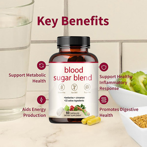 Bloedsuiker Complex Capsules OEM - Dagelijks Glucose Stabiliserend Supplement voor Gezond Bloedsuikerbeheer - Product Image 2