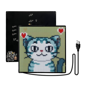 โฆษณาเสื้อกั๊ก LED กระเป๋าเป้สะพายหลังป้ายโฆษณาหน้าจอ USB/DC5V กระเป๋า LED RGB สี 64*64 พิกเซลหน้าจอ LED กระเป๋าเป้สะพายหลัง - Product Image 4