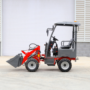 Miễn phí vận chuyển nhỏ Bánh Xe Tải mới có khớp nối <span class=keywords><strong>loader</strong></span> Chất lượng cao cấp 4x4 nhỏ gọn kết thúc trước xẻng <span class=keywords><strong>loader</strong></span> với CE - Product Image 6