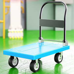 Multi <strong>Function</strong> Hand Push <strong>Loading</strong> Weight Cargo Warehouse Cart Transportation Flat for Transport and Handling