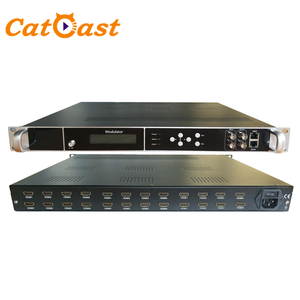 Modulatore HD CATV 24 canali DVBC DVBT ATSC ISDBT RF H.264 MPEG4 HEVC H.265 modulatore Encoder - Product Image 3