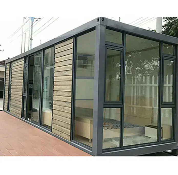 Nhanh chóng Xây Dựng Nhà prefab 20ft 40ft Modular gấp container Nhà Cắm trại Có thể gập lại nhỏ nhỏ container nhà văn phòng nhà