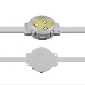 DMX512 8206IC адресуемый программируемый диаметр 30 мм 12 В 0,75 Вт RGB светодиодный пиксельный модуль точечный светильник - Product Image 1