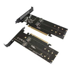 M.2 adaptör kartına PCIe, PCIE 3 4 5 X16 4 Port M2 NVME M anahtar SSD 1 ayrı adaptör VROC RAID genişlemesinde M.2 PCI 4'e ekleyin - Product Image 4