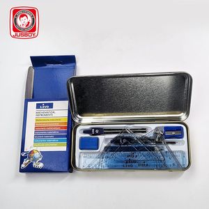 Plastik malzeme ve ofis ve okul matematik seti, matematiksel geometri kutu seti - Product Image 2