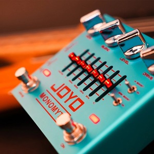 JOYO R-26電気ベースデュアルチャンネルフロントイコライザーDIボックスモデルダブルネイルシングルブロックEffectorオーバーロードステージアプリケーション