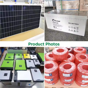 Sunpal太阳能系统离网套件1Kw 2Kw 3Kw 5Kw 5kva家用太阳能电池板完整混合套件 - Product Image 4