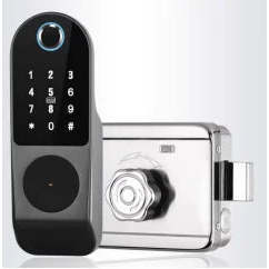 Yeni akıllı ev sistemi Wifi kilit yüksek çözünürlüklü parmak izi kapı kilit uzaktan kontrollü kapı kilidi - Product Image 3