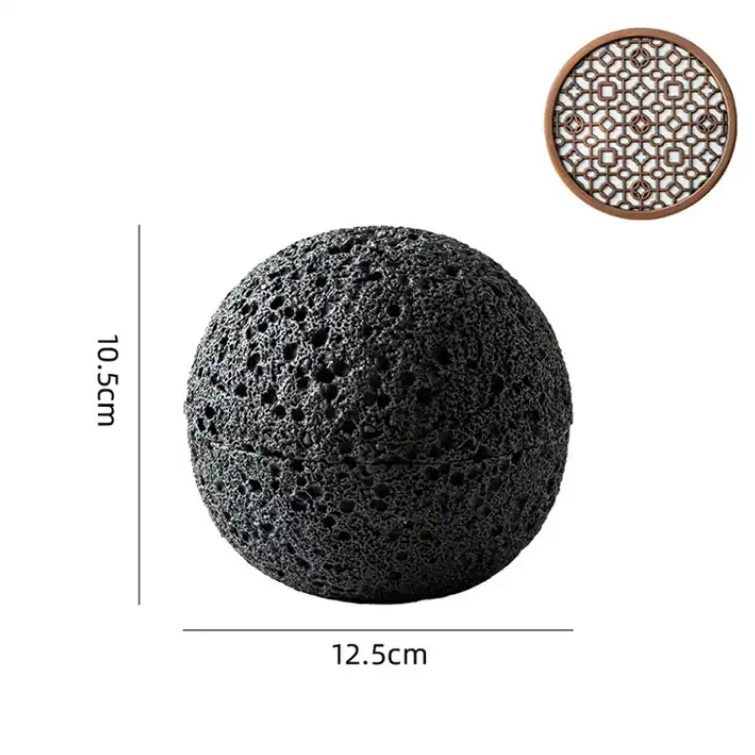 Boule ronde de 12,5 x 10,5 cm