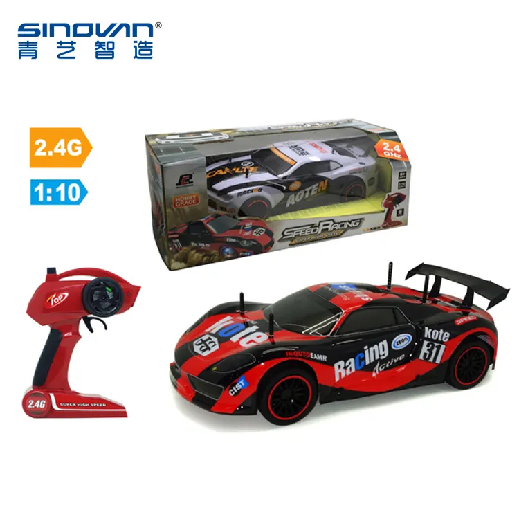 Factory Directly sale remote control toy 4x4 powerful high speed 1/10 rc car for kids