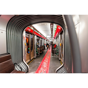 Demiryolu araç parçası tramvay sonu araba sistemi geçit esnek Gangway - Product Image 4