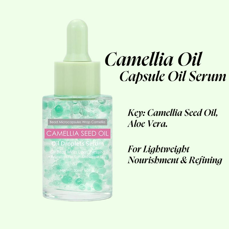 แคปซูลน้ำมันเมล็ดชา เซรั่มน้ำมัน