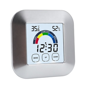 Termómetro táctil LCD a Color, medidor de humedad y temperatura, Monitor de humedad para cama, pantalla de reloj electrónico - Product Image 3