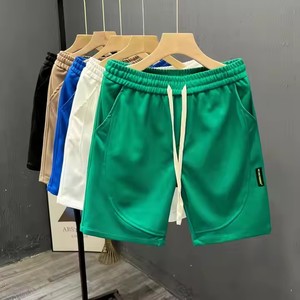 Factory Direct <strong>Sales</strong> Men's <strong>Shorts</strong> with Simple Touch, Dark Printed Patterns, New Summer Trendy Street Casual Pants - Product Image 3