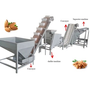 Mandel cracker Haselnuss schälen und sortieren Palmkern cracker und Trenn maschine - Product Image 5
