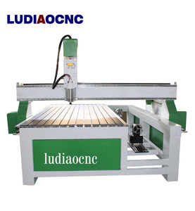 Woodworking 3D <strong>CNC</strong> <strong>Router</strong> with 4 Axis <strong>DSP</strong> <strong>Control</strong> System/Chair Legs 3d <strong>CNC</strong> Engraving Machine 1325 for Wooden Furniture Legs