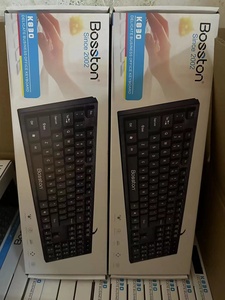 k830 standard USB interface 104-key French English layout wired <strong>keyboard</strong> for <strong>notebook</strong> desktop computer - Product Image 3