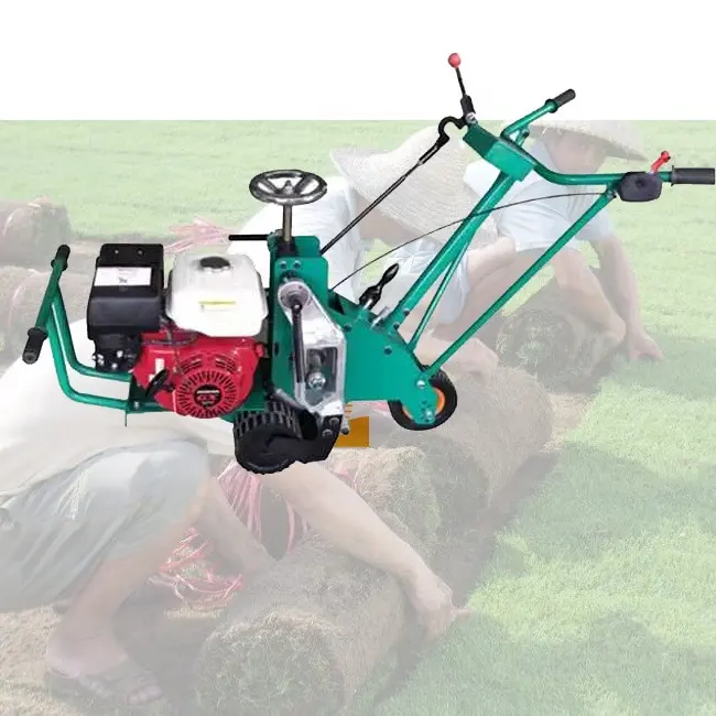 9HP Zelfrijdende Reel Maaier Gazon Golf Gras Snijmachine Sod Cutter Voor Tuin