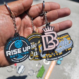 2D/3D Rubber Key Chain <strong>Custom</strong> Logo Soft Pvc Promotional <strong>Keychains</strong> - Product Image 4