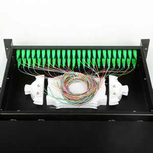 Caja de distribución de fibra de Metal de 144 núcleos para montaje en rack para exteriores, Panel ODF de conexión, módulo de Cassette monomodo para fábrica FTTH - Product Image 4