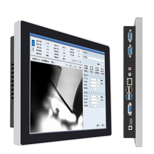 Precio barato 12,1 pulgadas Industrial BVS Panel montado en la pared PC computadora con 10 puntos táctil capacitiva aplicación instalada libremente - Product Image 4