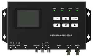 Digital CVBS HD H.264 FHD Video Encoding to DVB-T ISDB-T RF Wifi <strong>Encoder</strong> <strong>Modulator</strong> - Product Image 4
