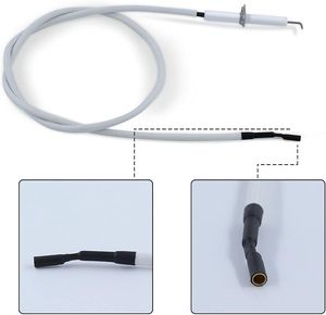 陶瓷点火器电极与700毫米点火火花塞电线更换零件使用按钮压电点火器用于气体格栅。